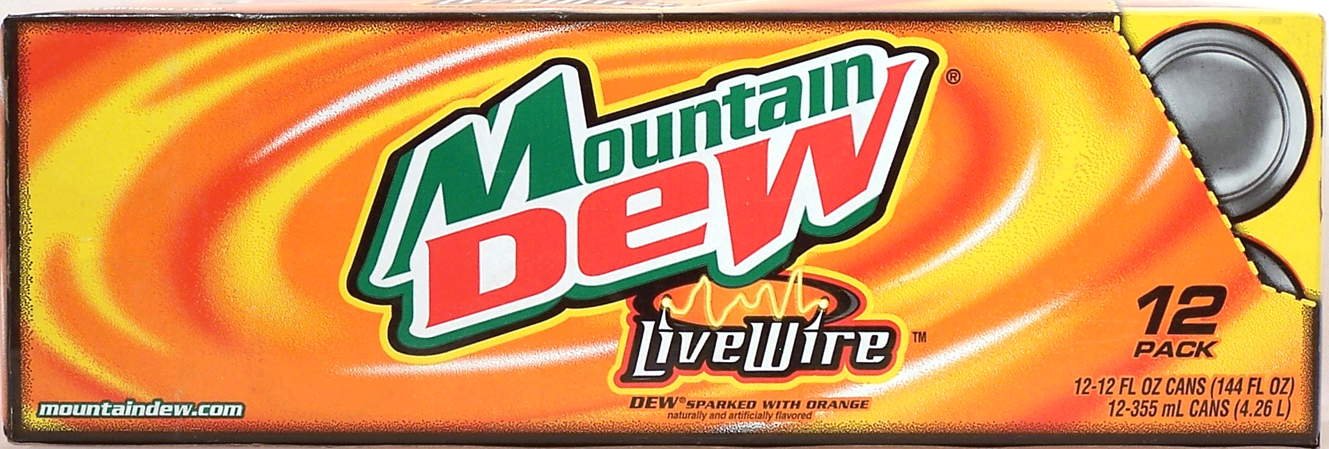 Mountain Dew Live Wire&nbsp;12 Oz Fridge Mate&nbsp;Soda Full-Size Picture